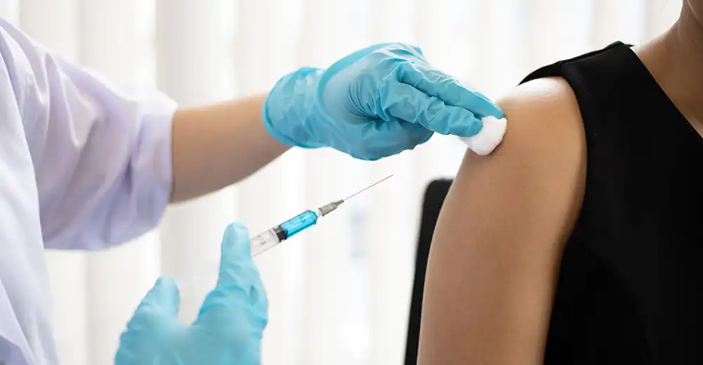 An extensive range of vaccinations available at Parkside Suite Frimley Outpatients